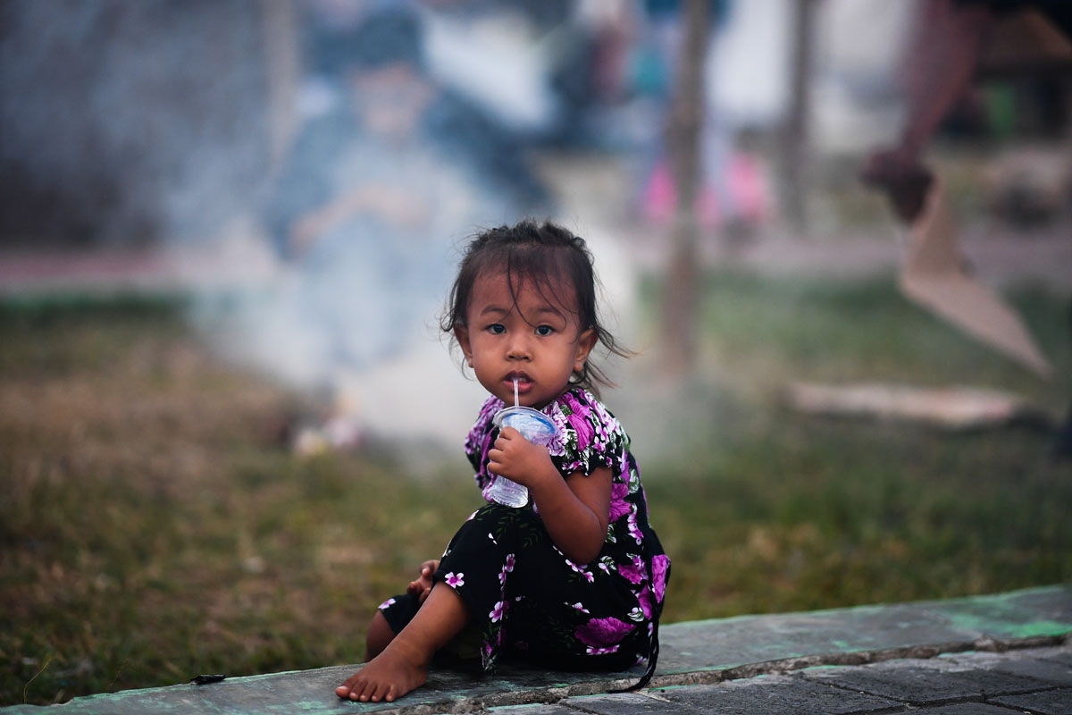 Young victim, Palu, October 4, 2018.
