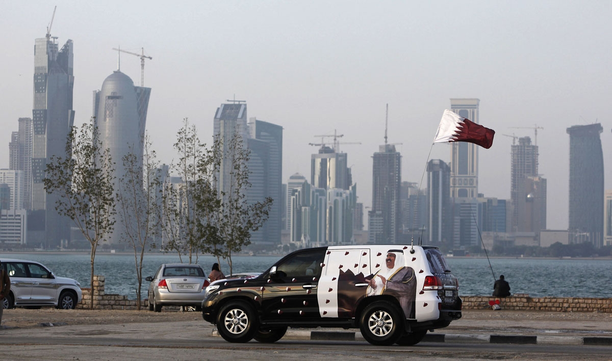 Qatar National Day celebrations in Doha, December, 2009.