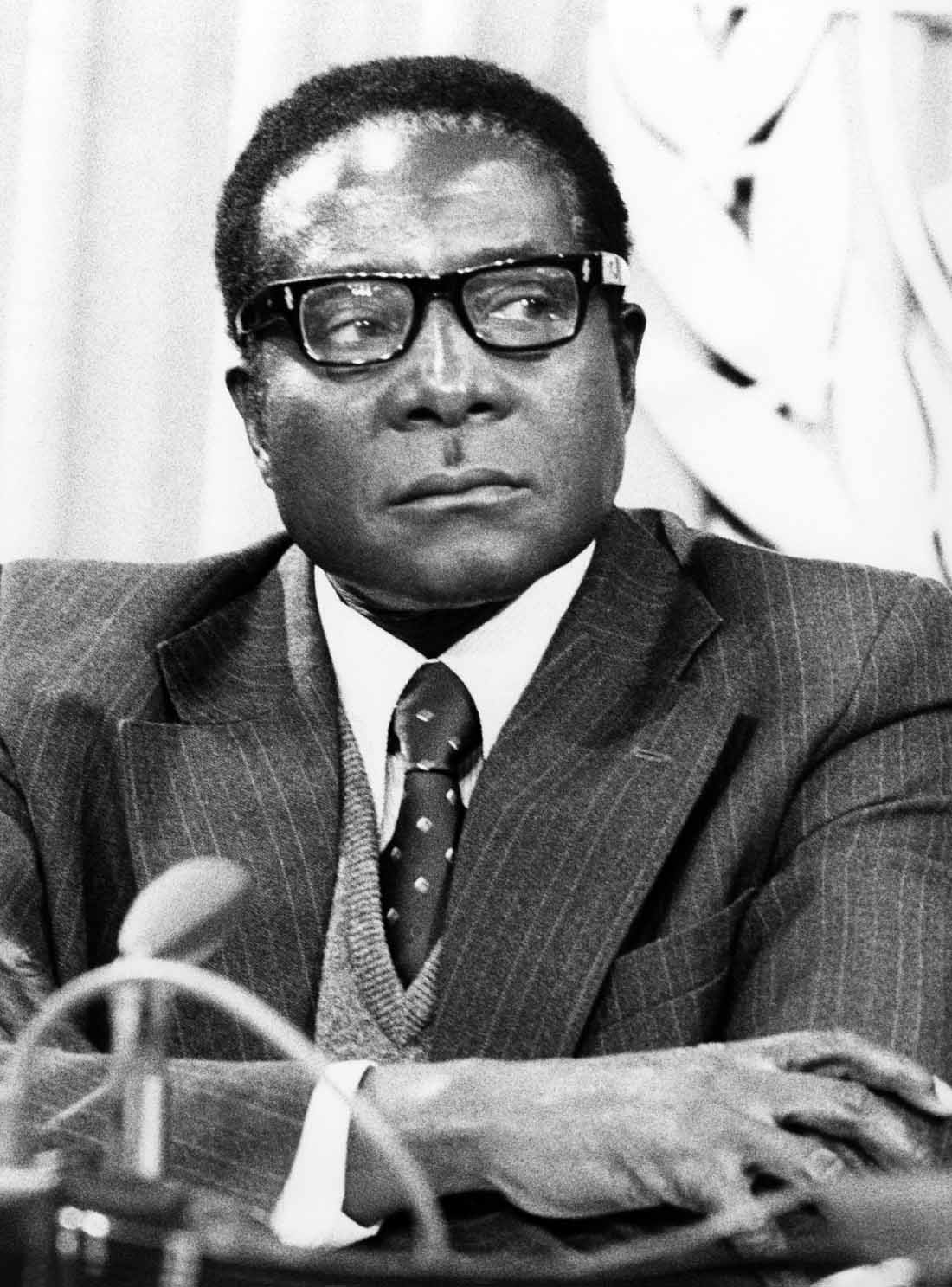Robert Mugabe at the United Nations in March, 1978.