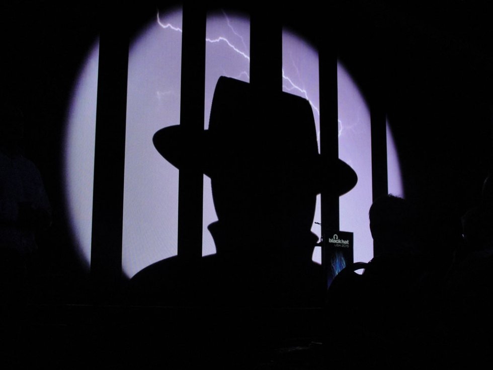 La conférence Black Hat sur la cyber-sécurité à Las Vegas, en août 2015 La conférence Black Hat sur la cyber-sécurité à Las Vegas, en août 2015