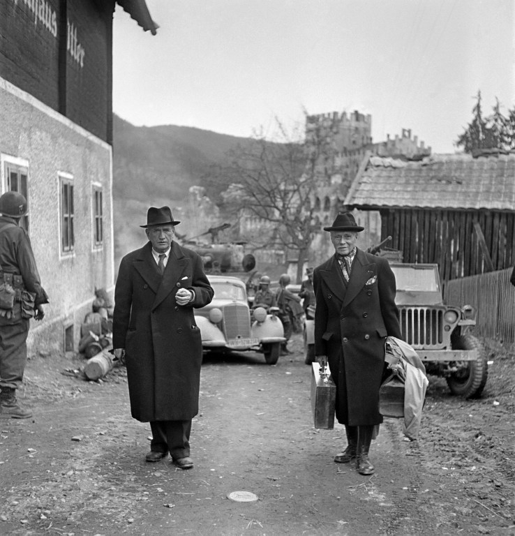 L'ancien président du Conseil Edouard Daladier L'ancien président du Conseil Edouard Daladier