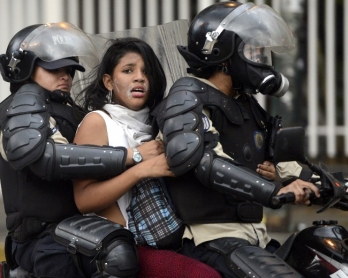 TOPSHOTS-VENEZUELA-POLITICS-OPPOSITION-PROTEST